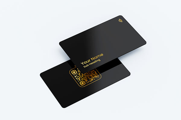 Black Matt Golden Print